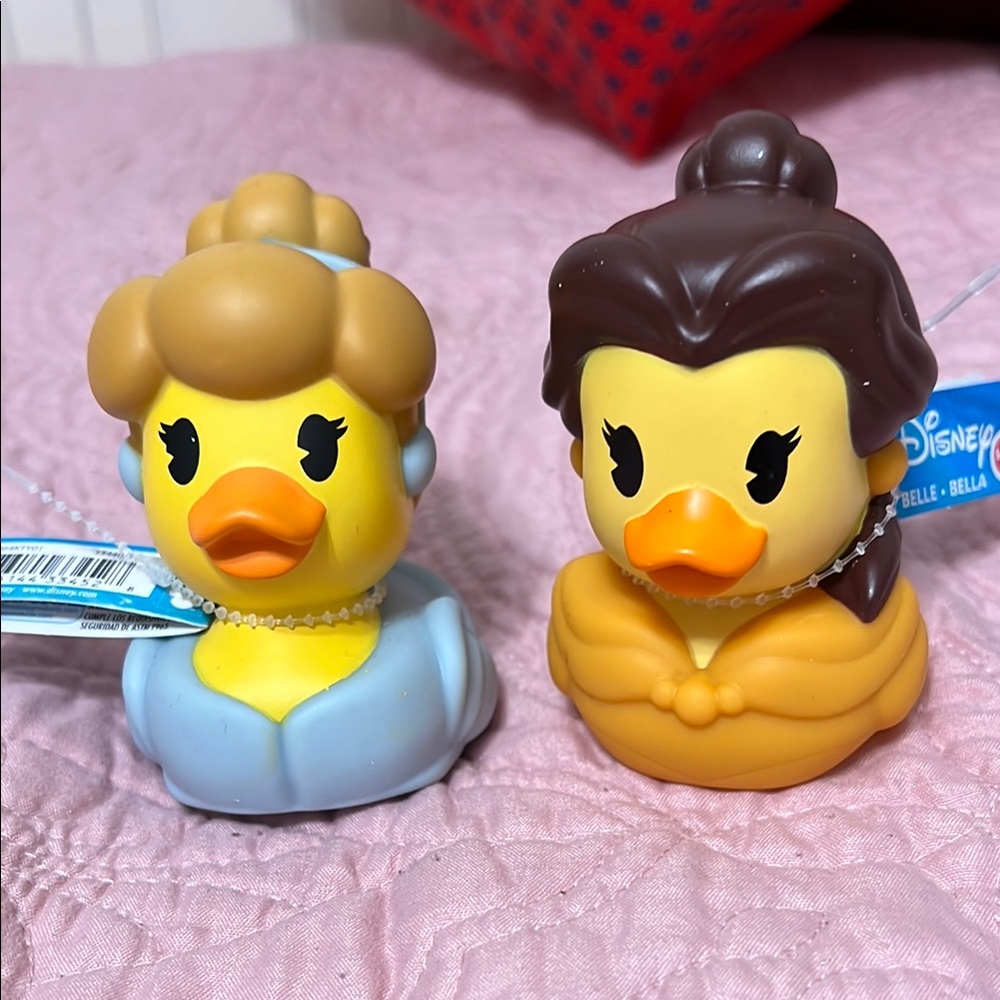 Disney Princess Duck Duo - Belle and Cinderella